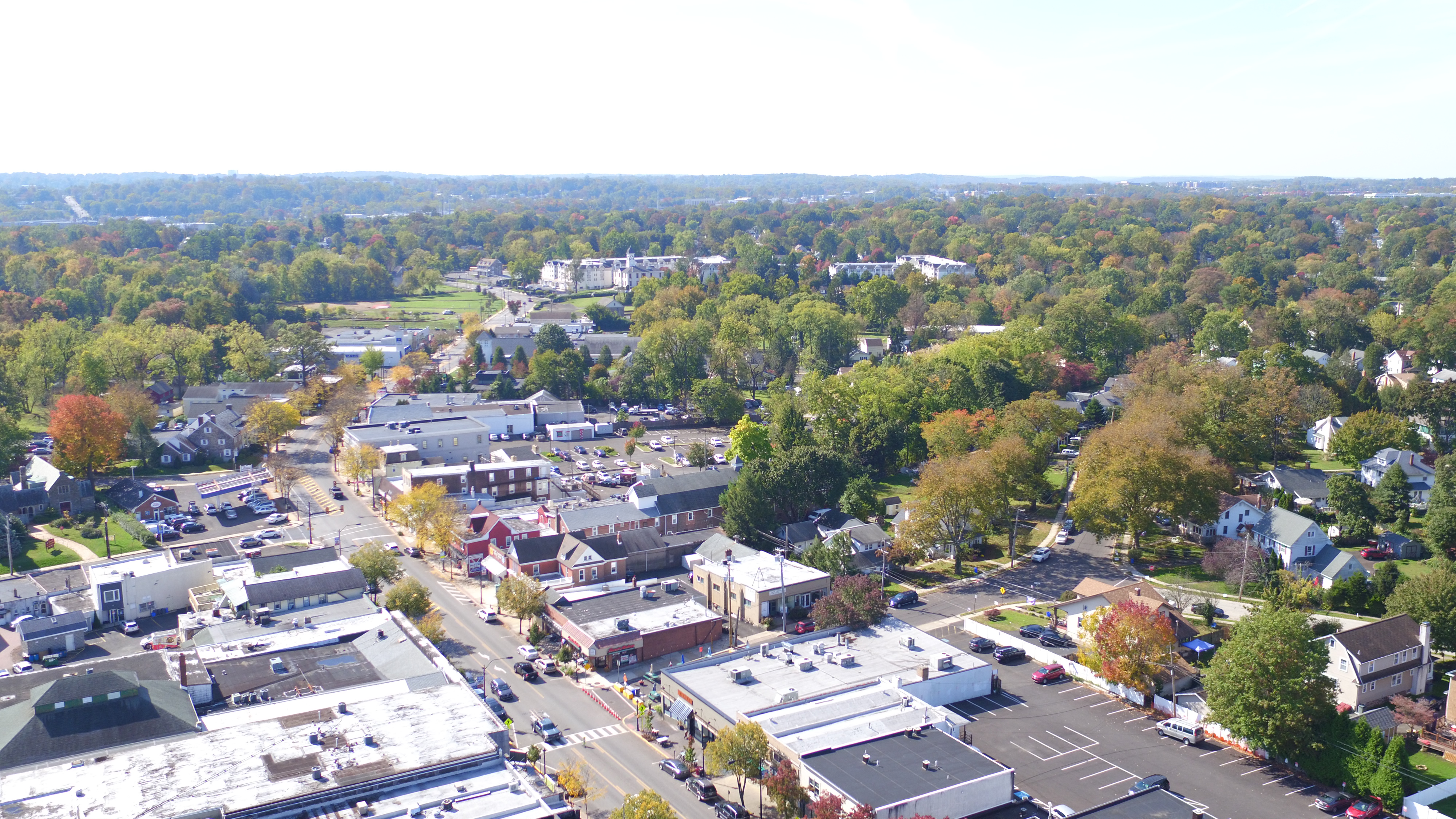 Hatboro in autumn.